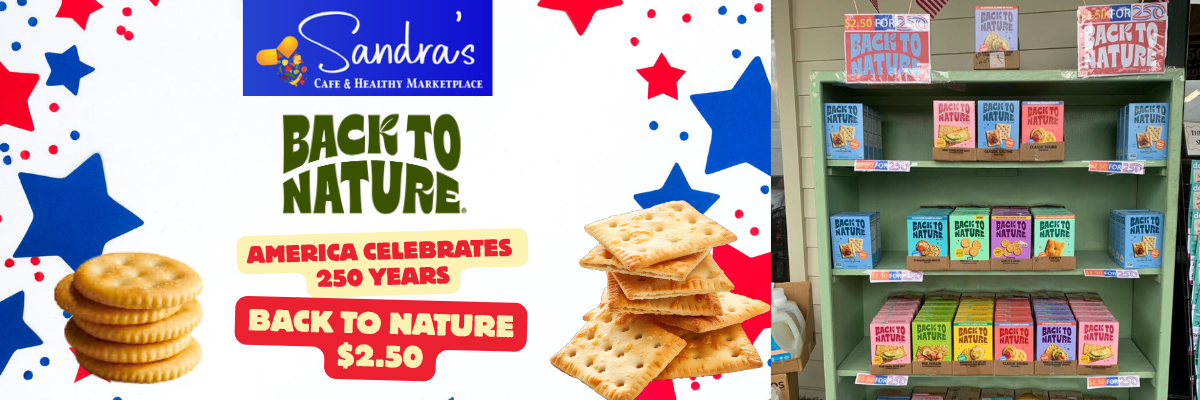 shop sandras for $2.50 Back To Nature Snacks for America's 250th Birthday