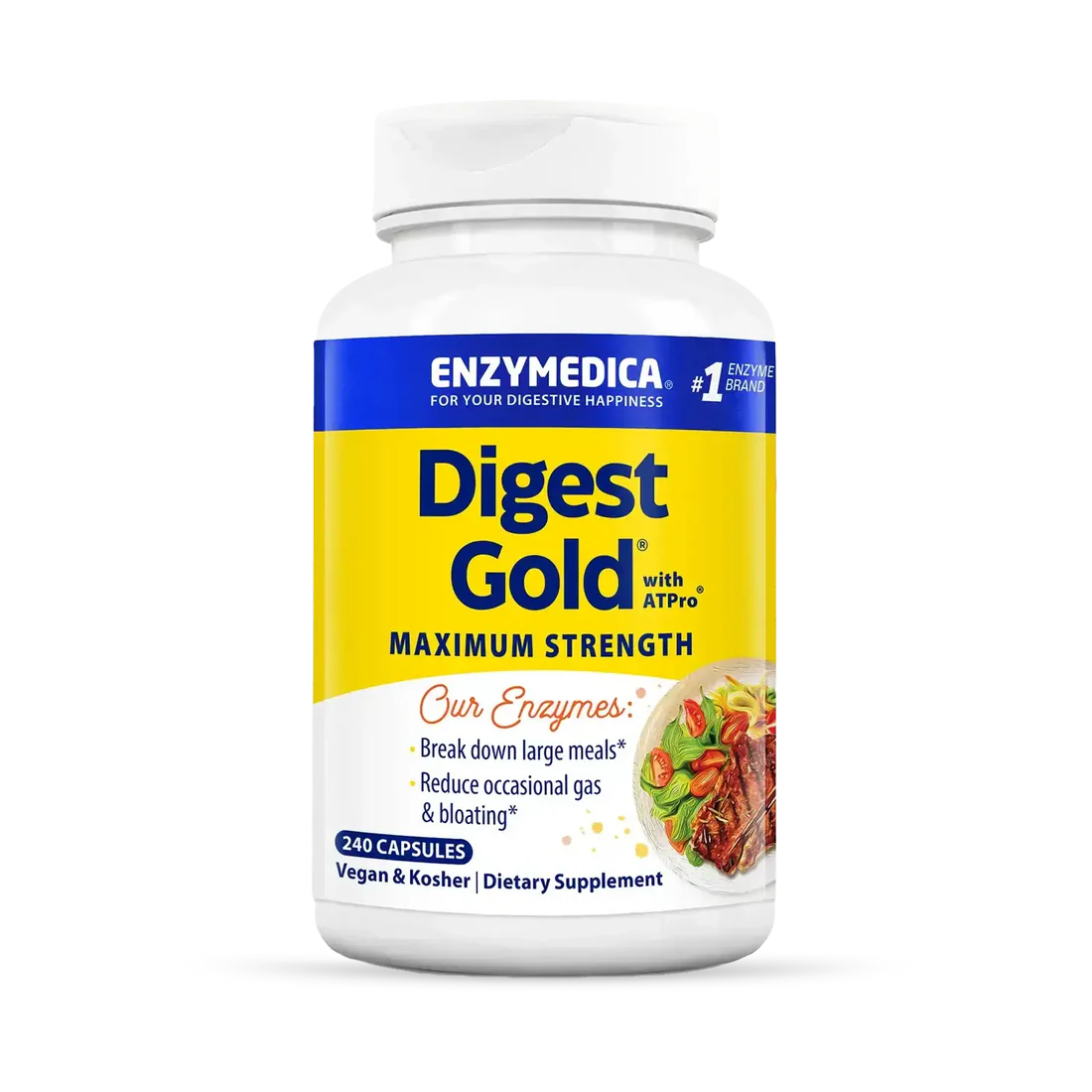 Enzymedica Digest Gold 240 Capsules