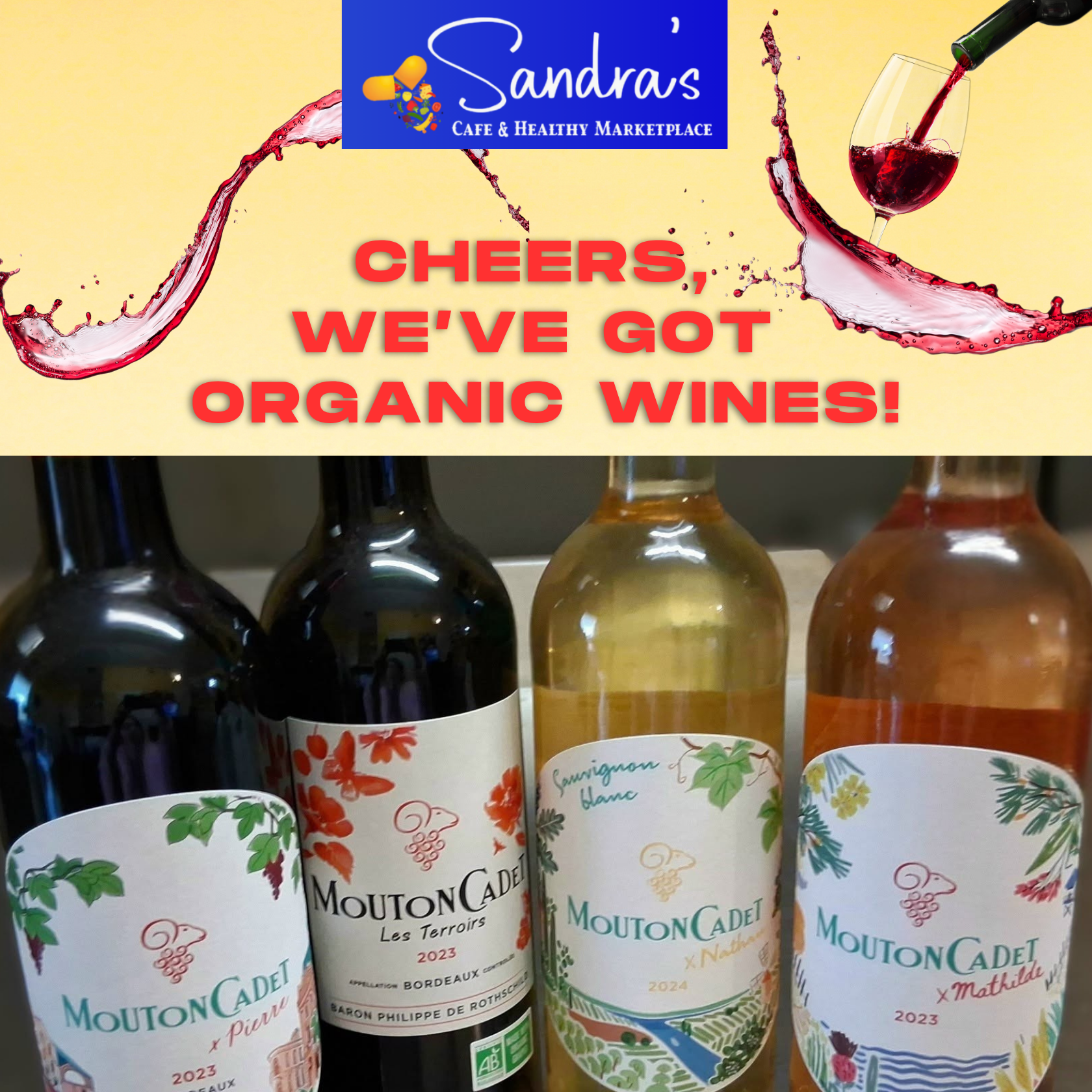 shop sandras for organic wines