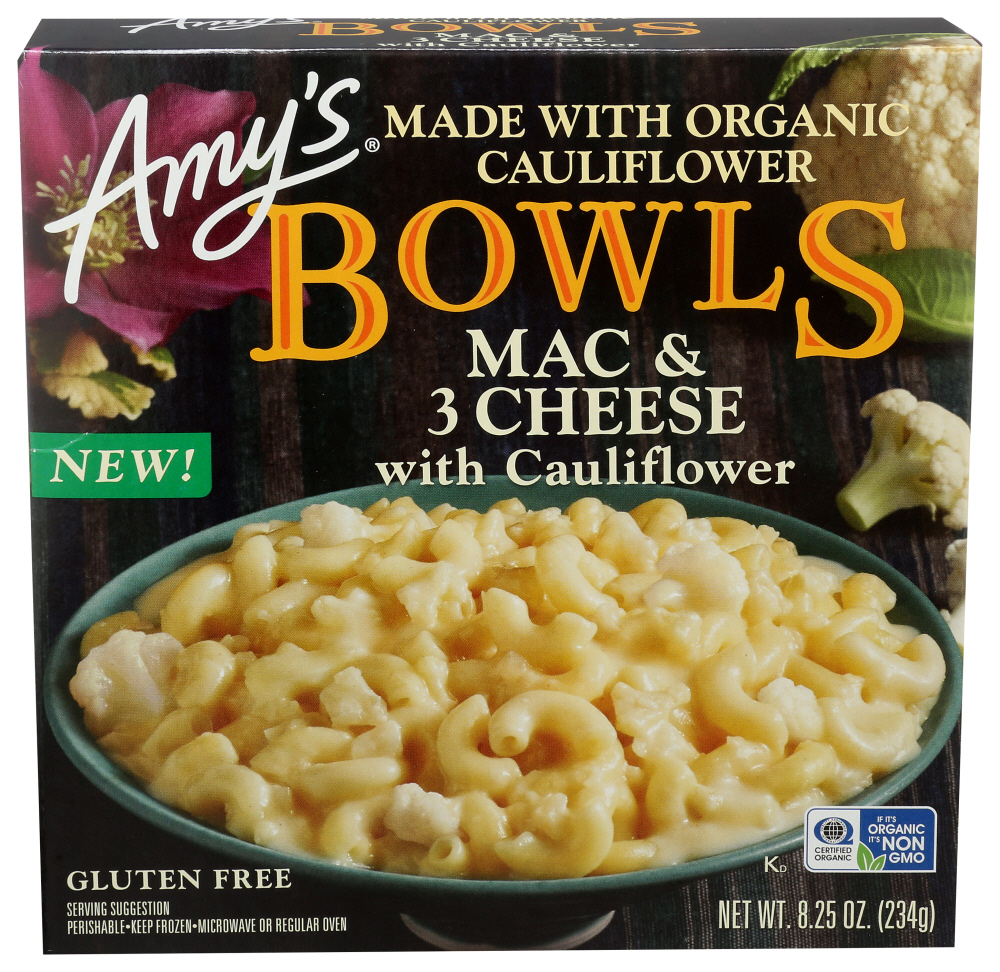 Amy's Organic Mac & Three Cheese with Cauliflower Bowl (8.25 oz)