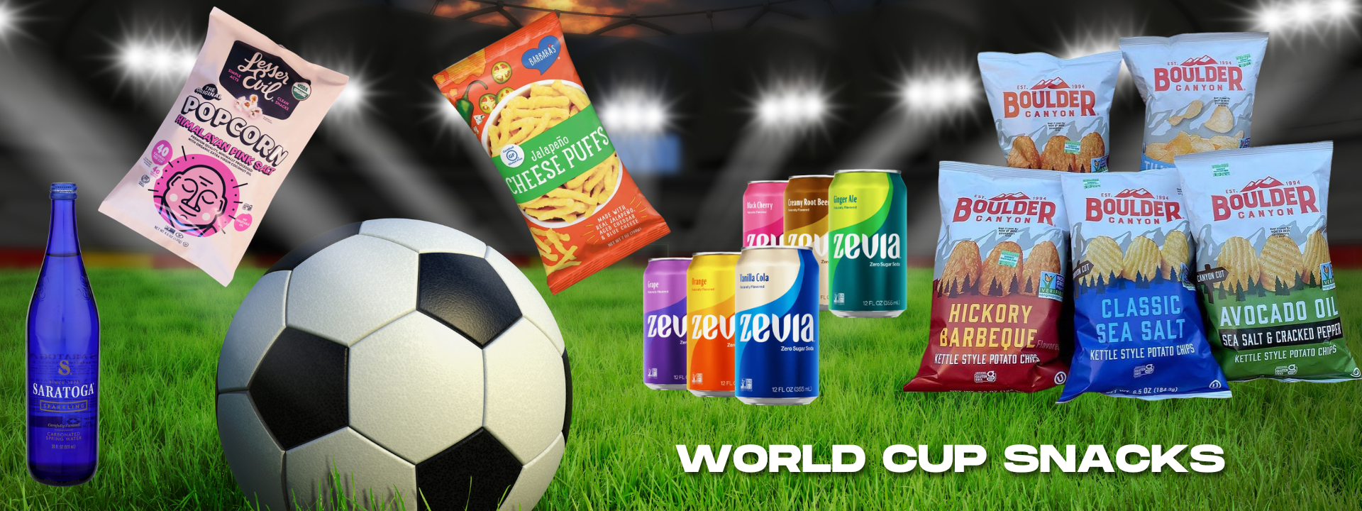 Shop Sandras for Snacks And Everything You Need For Watching the World Cup Soccer Series